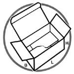 Boite aluminée